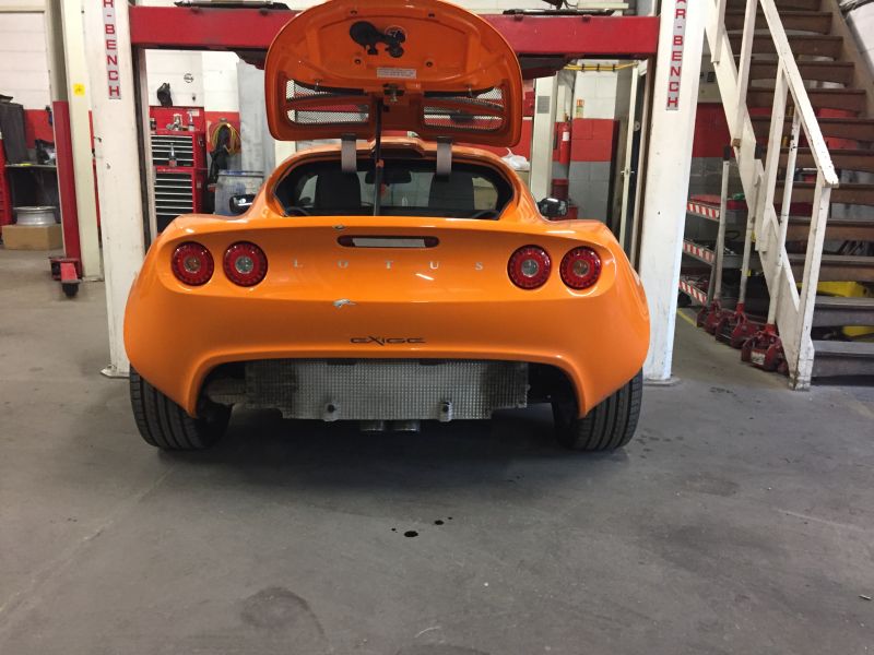 Lotus Exige Rear Fibre Glass Repair 01: Swipe To View More Images