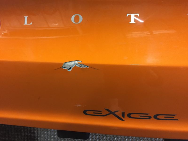 Lotus Exige Rear Fibre Glass Repair 02: Swipe To View More Images