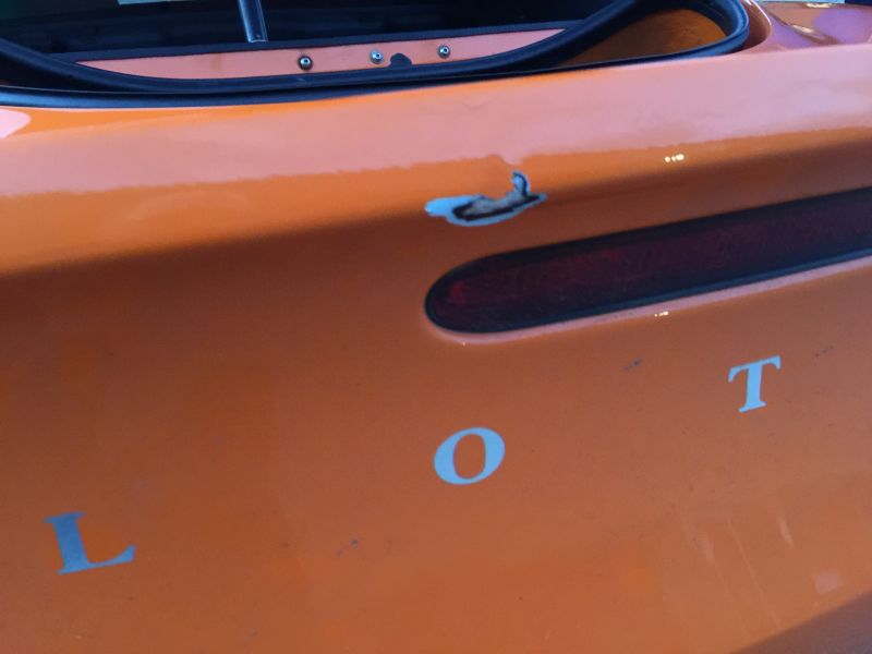 Lotus Exige Rear Fibre Glass Repair 03: Swipe To View More Images