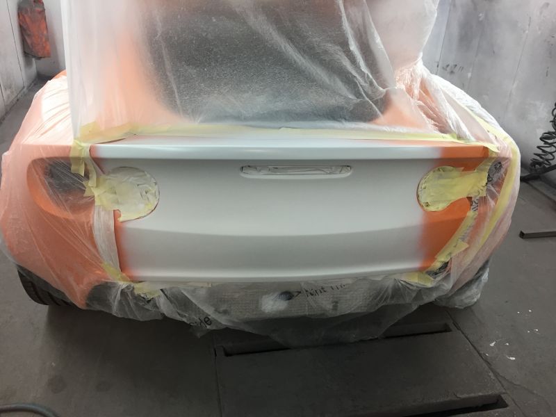 Lotus Exige Rear Fibre Glass Repair 10: Swipe To View More Images