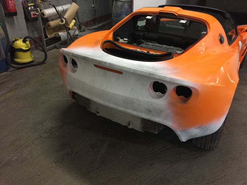 Lotus Exige Rear Fibre Glass Repair 12: Swipe To View More Images