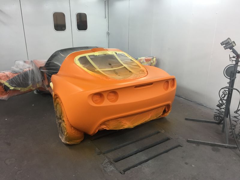 Lotus Exige Rear Fibre Glass Repair 15: Swipe To View More Images