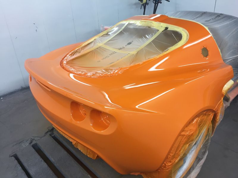 Lotus Exige Rear Fibre Glass Repair 16: Swipe To View More Images