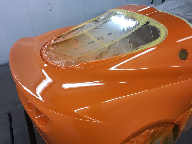 Lotus Exige Rear Fibre Glass Repair 17: Swipe To View More Images