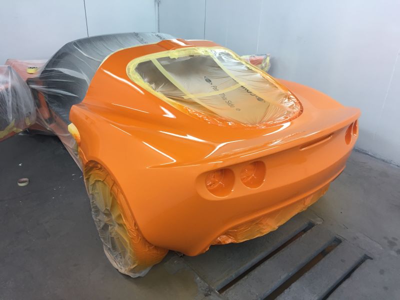 Lotus Exige Rear Fibre Glass Repair 18: Swipe To View More Images