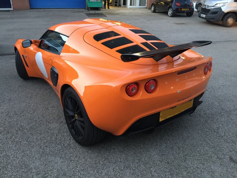 Lotus Exige Rear Fibre Glass Repair 20: Swipe To View More Images