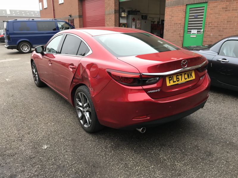 Mazda Rear Quarter Panel Replacement 01: Swipe To View More Images
