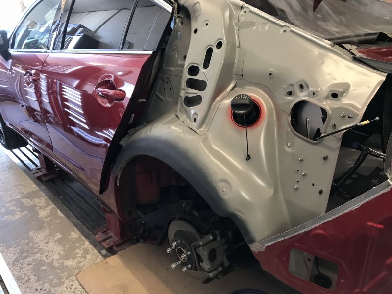 Mazda Rear Quarter Panel Replacement 10: Swipe To View More Images