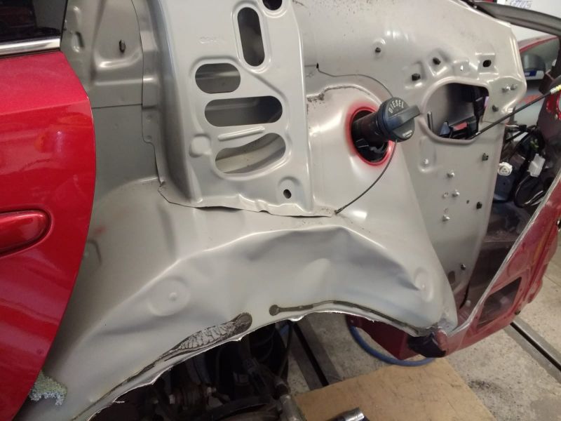 Mazda Rear Quarter Panel Replacement 11: Swipe To View More Images