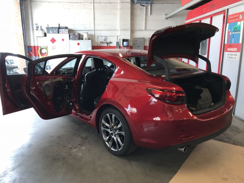 Mazda Rear Quarter Panel Replacement 15: Swipe To View More Images