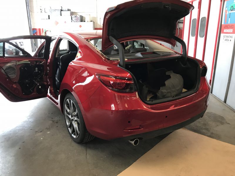 Mazda Rear Quarter Panel Replacement 16: Swipe To View More Images