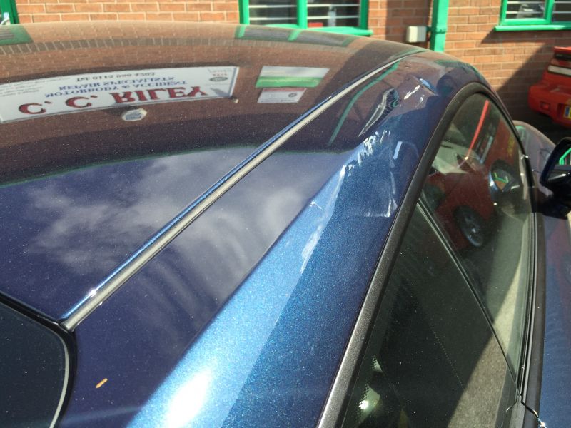 Porsche 911 Accident Damage Repair and Respray Edwalton Nottingham 01: Swipe To View More Images