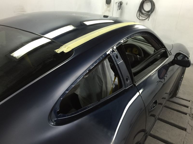 Porsche 911 Accident Damage Repair and Respray Edwalton Nottingham 04: Swipe To View More Images