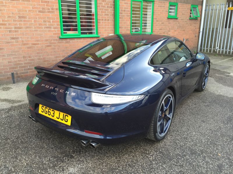 Porsche 911 Accident Damage Repair and Respray Edwalton Nottingham 15: Swipe To View More Images