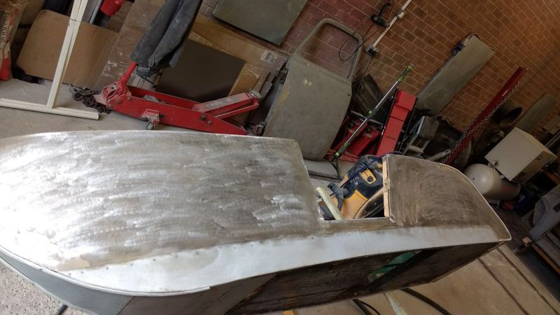Brough Superior Side Car Refurbishment 03: Swipe To View More Images