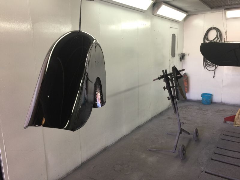 Brough Superior Side Car Refurbishment 17: Swipe To View More Images