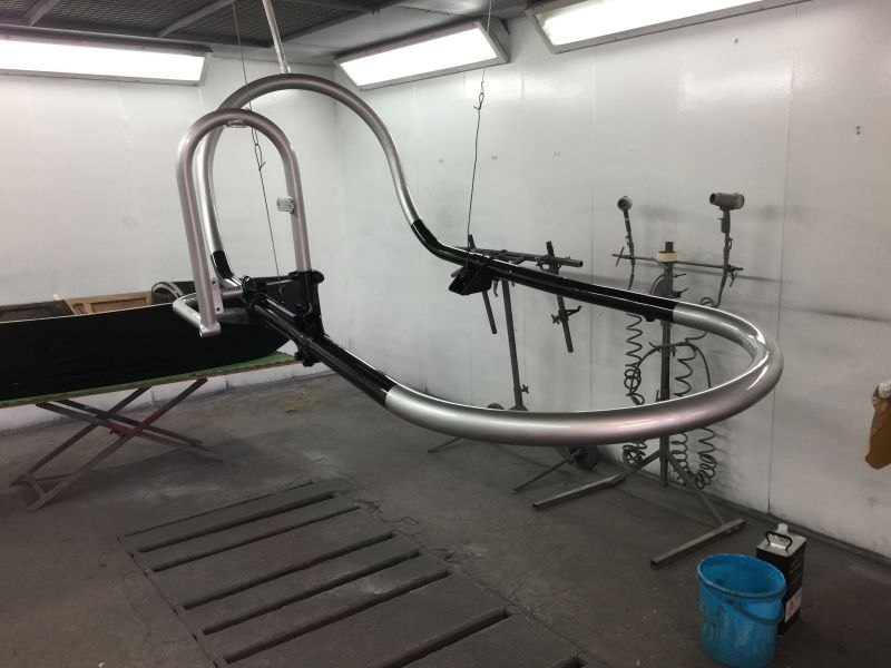 Brough Superior Side Car Refurbishment 27: Swipe To View More Images