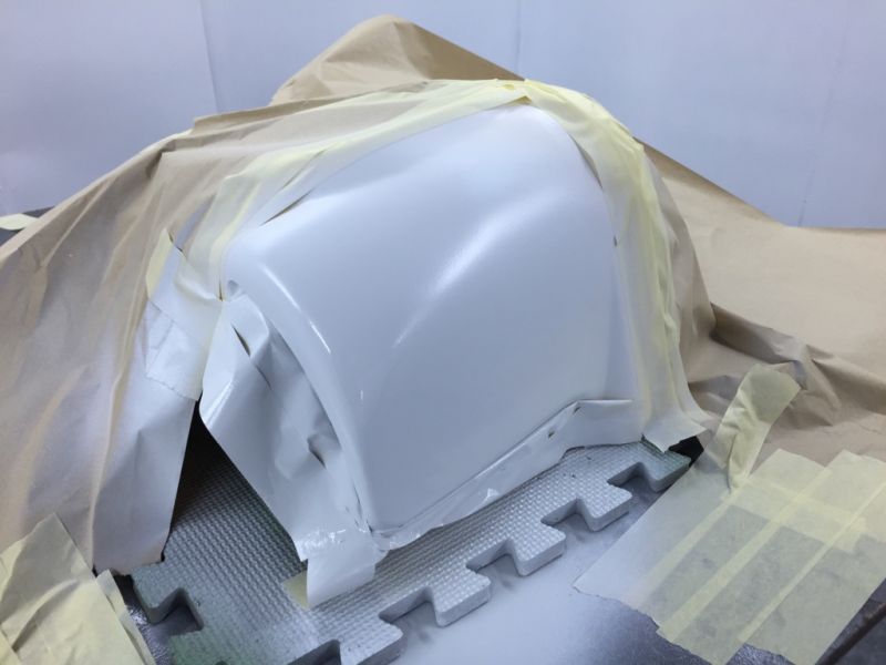 Bailey Caravan Corner Repair 03: Swipe To View More Images