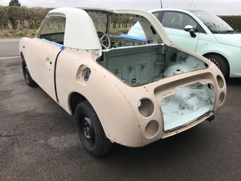 Nissan Figaro Respray West Bridgford Nottingham: Swipe To View More Images