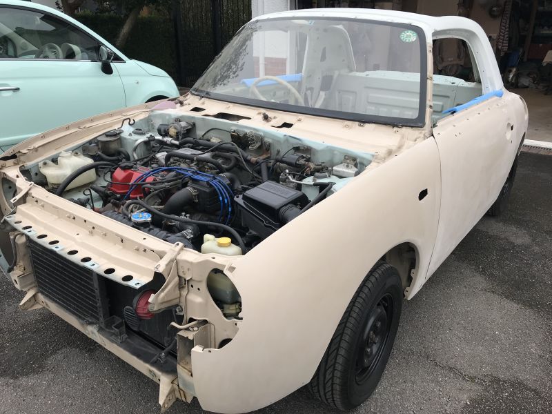 Nissan Figaro Respray West Bridgford Nottingham: Swipe To View More Images