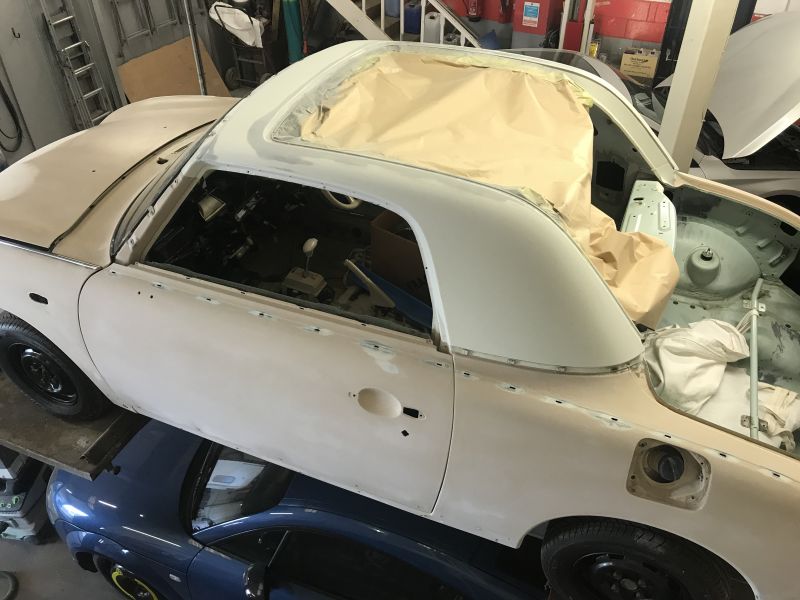 Nissan Figaro Respray West Bridgford Nottingham: Swipe To View More Images