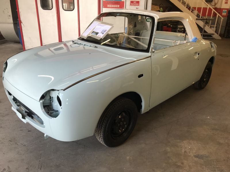 Nissan Figaro Respray West Bridgford Nottingham: Swipe To View More Images