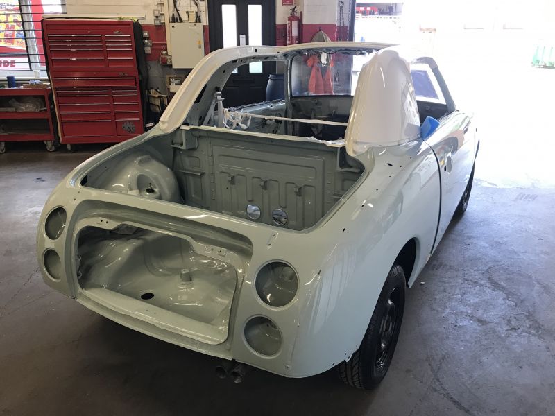 Nissan Figaro Respray West Bridgford Nottingham: Swipe To View More Images