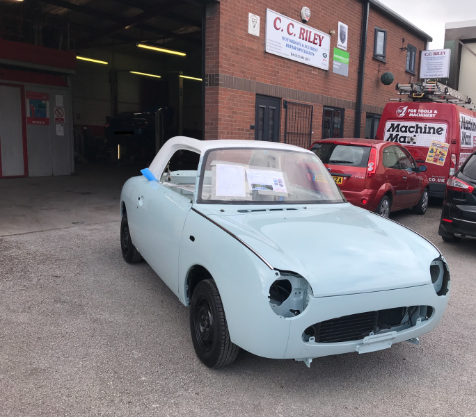 Nissan Figaro Respray West Bridgford Nottingham: Swipe To View More Images