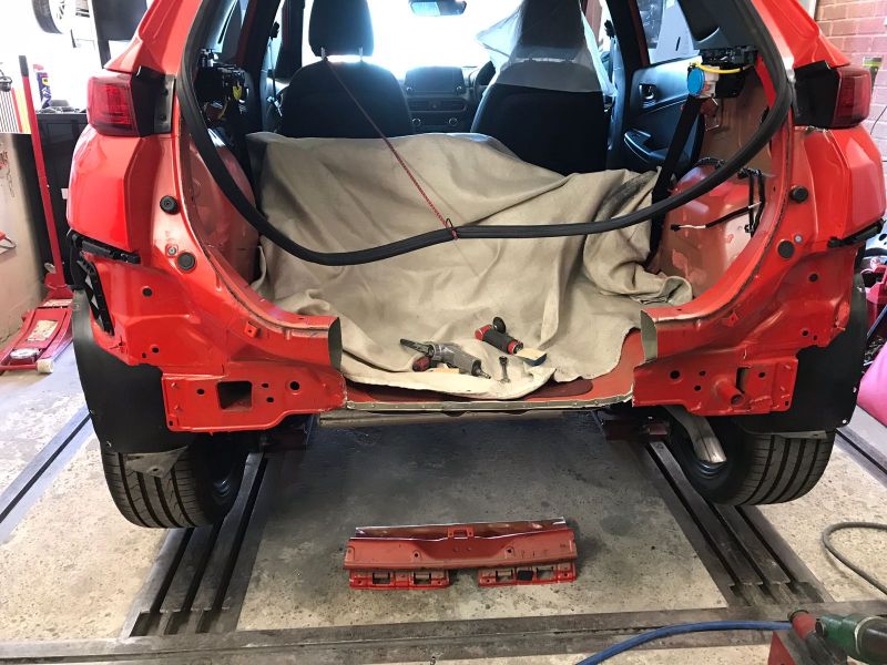 Hyundai Kona Rear Accident Damage Repair West Bridgford 4: Swipe To View More Images
