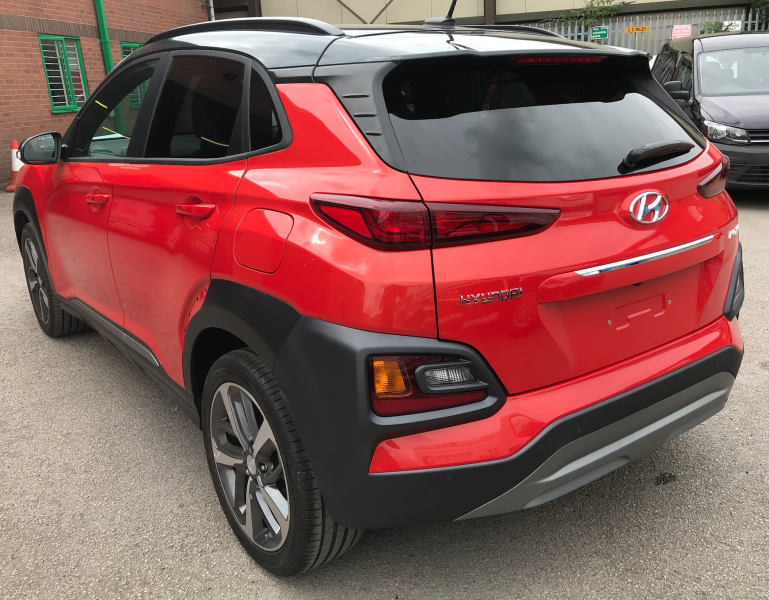 Hyundai Kona Rear Accident Damage Repair West Bridgford 12: Swipe To View More Images