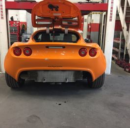 Lotus Exige Rear Fibre Glass Repair 01: Click Here To View Larger Image