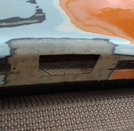 Lotus Exige Rear Fibre Glass Repair 06: Click Here To View Larger Image