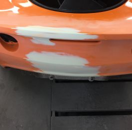 Lotus Exige Rear Fibre Glass Repair 09: Click Here To View Larger Image