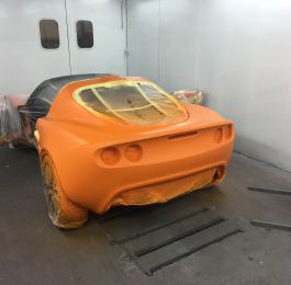Lotus Exige Rear Fibre Glass Repair 15: Click Here To View Larger Image