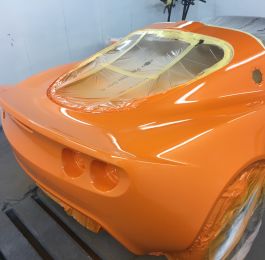 Lotus Exige Rear Fibre Glass Repair 16: Click Here To View Larger Image