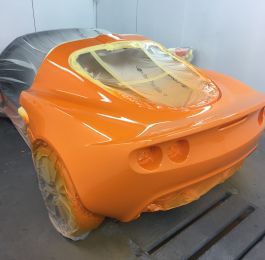 Lotus Exige Rear Fibre Glass Repair 18: Click Here To View Larger Image