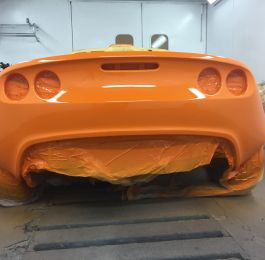 Lotus Exige Rear Fibre Glass Repair 19: Click Here To View Larger Image