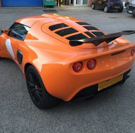 Lotus Exige Rear Fibre Glass Repair 20: Click Here To View Larger Image
