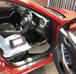 Mazda Rear Quarter Panel Replacement 14: Click Here To View Larger Image