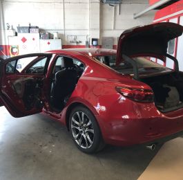Mazda Rear Quarter Panel Replacement 15: Click Here To View Larger Image