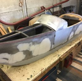 Brough Superior Side Car Refurbishment 01: Click Here To View Larger Image