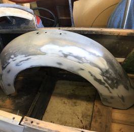 Brough Superior Side Car Refurbishment 02: Click Here To View Larger Image