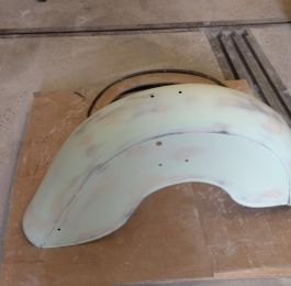Brough Superior Side Car Refurbishment 05: Click Here To View Larger Image