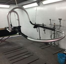 Brough Superior Side Car Refurbishment 27: Click Here To View Larger Image