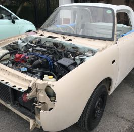 Nissan Figaro Respray West Bridgford Nottingham: Click Here To View Larger Image