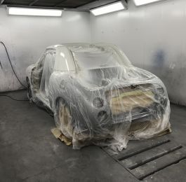 Nissan Figaro Respray West Bridgford Nottingham: Click Here To View Larger Image