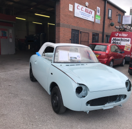Nissan Figaro Respray West Bridgford Nottingham: Click Here To View Larger Image