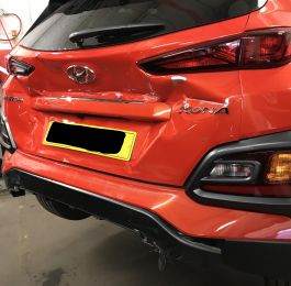 Hyundai Kona Rear Accident Damage Repair West Bridgford 1: Click Here To View Larger Image