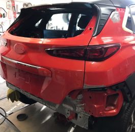 Hyundai Kona Rear Accident Damage Repair West Bridgford 5: Click Here To View Larger Image